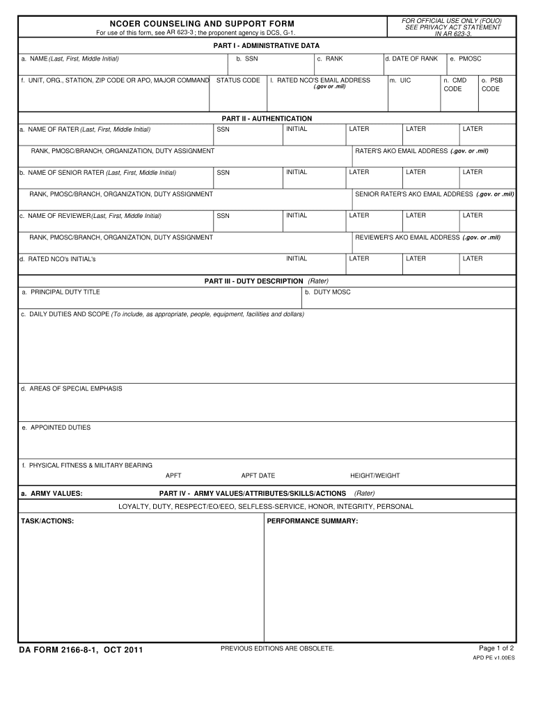 da Form 2166-8-1 fillable