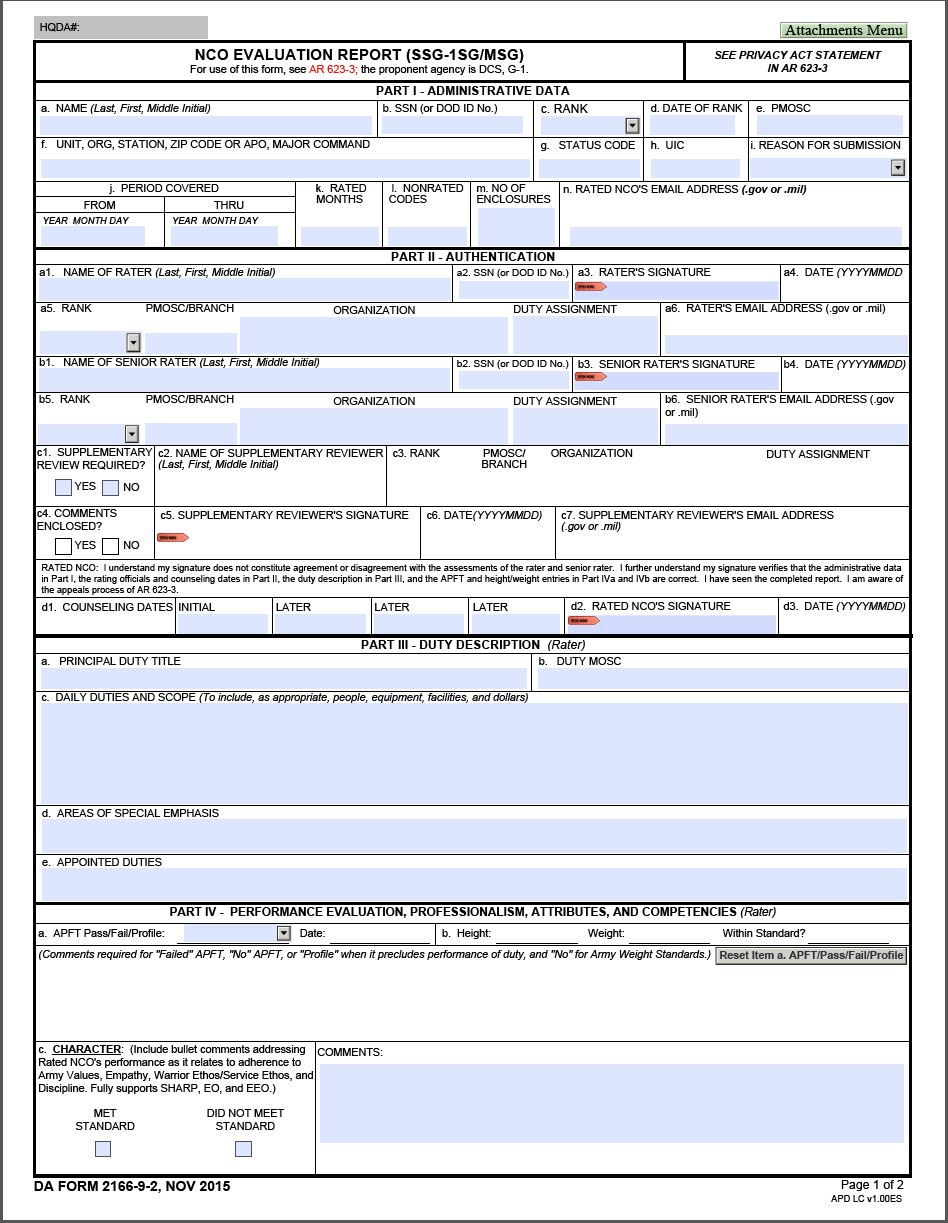 da Form 2166-9-2 fillable