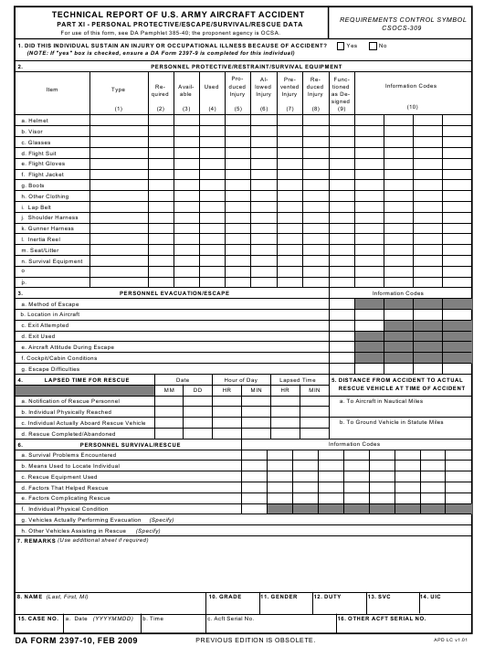 da Form 2397-10 fillable