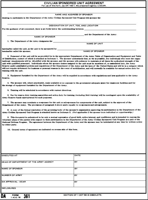 da Form 361 fillable