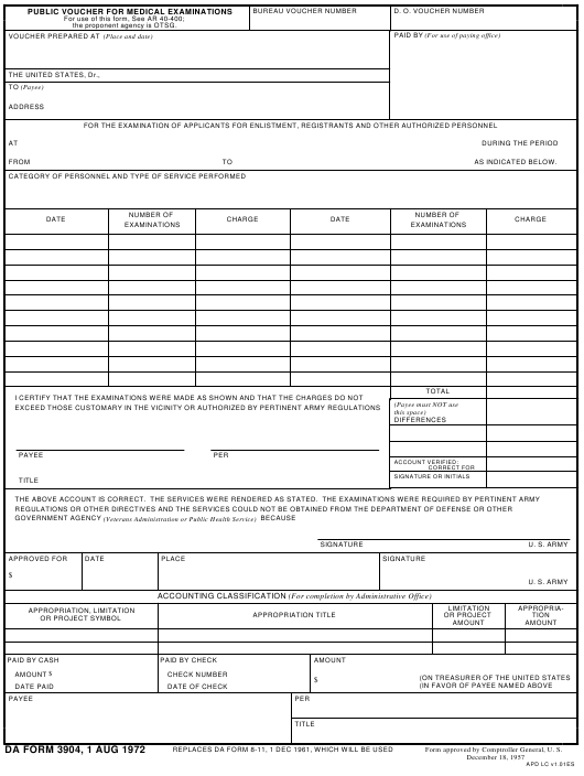 da Form 3904 fillable