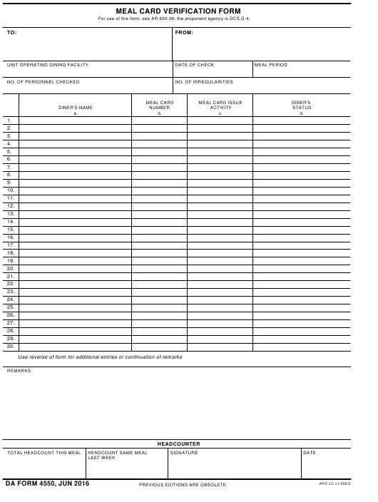 da Form 4550 fillable