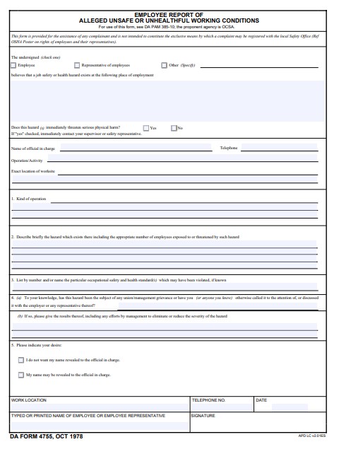 da Form 4755 fillable