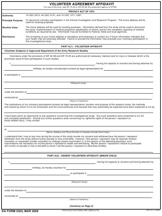 da Form 5303 fillable