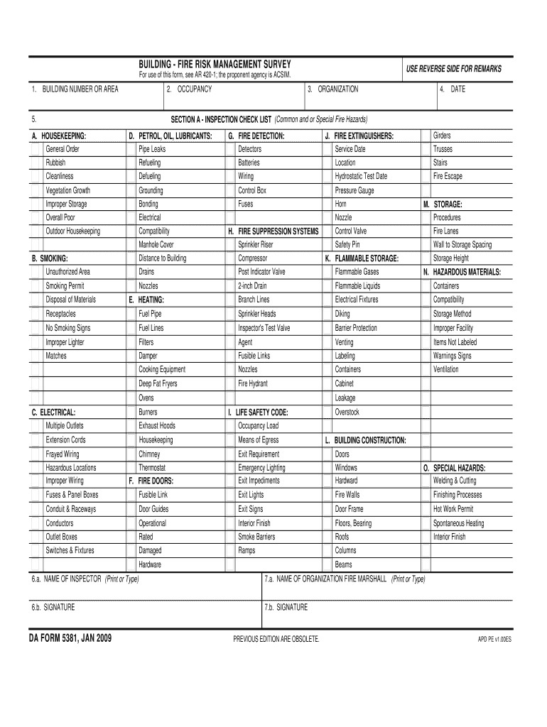 da Form 5381 fillable