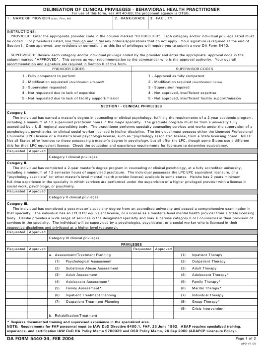 da Form 5440-34 fillable