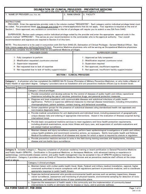 da Form 5440-47 fillable