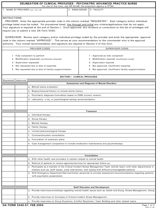 da Form 5440-57 fillable