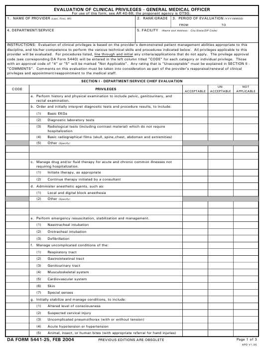 da Form 5441-25 fillable