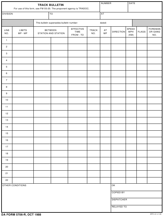 da Form 5706-R fillable