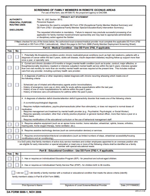 da Form 5888-1 fillable