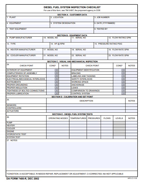 da Form 7480-R fillable