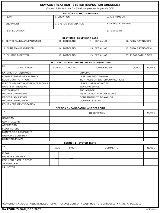 da Form 7488-R fillable