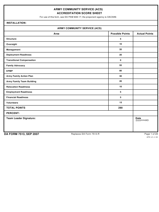 da Form 7513 fillable