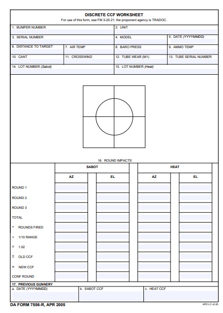 da Form 7556-R fillable