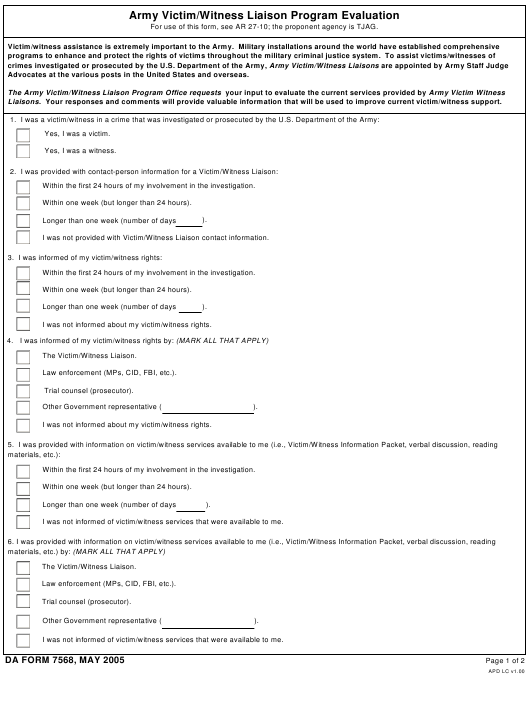 da Form 7568 fillable