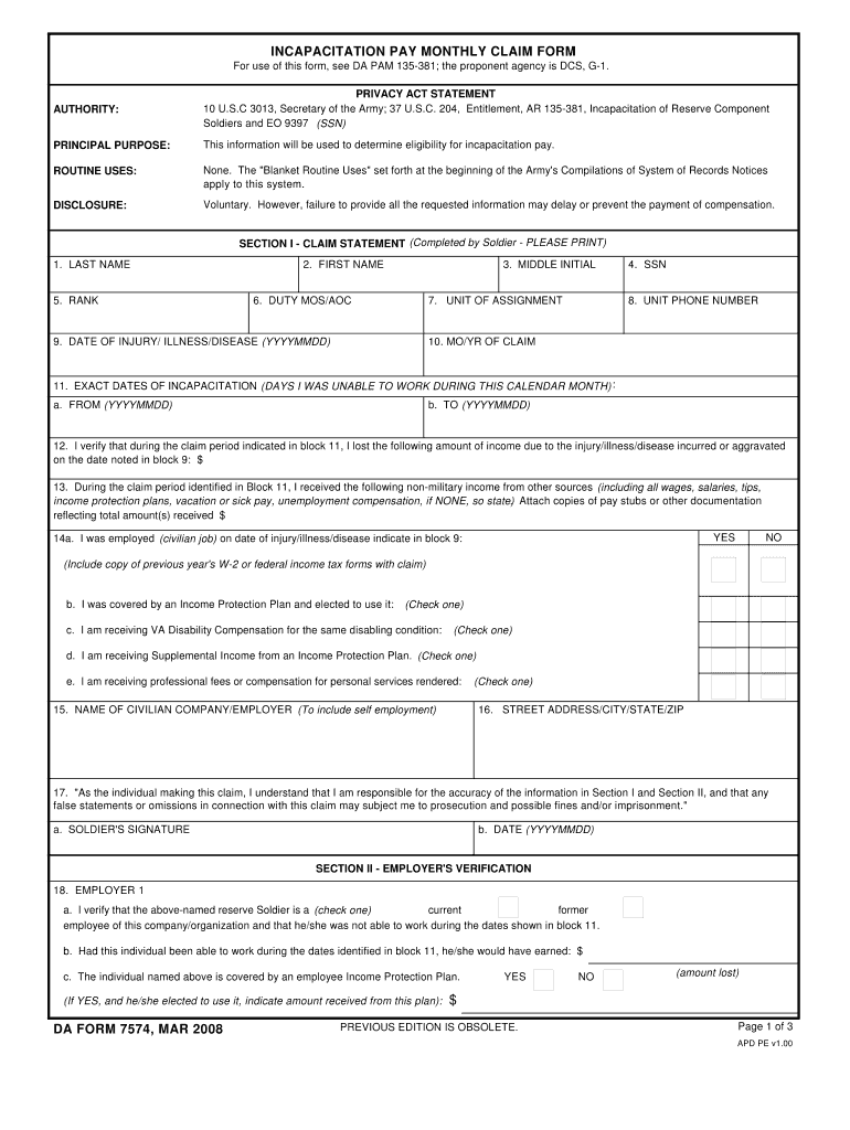 da Form 7574 fillable