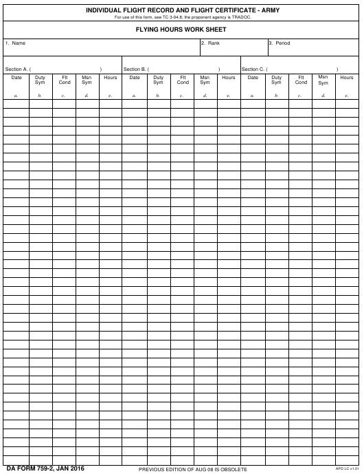 da Form 759-2 fillable