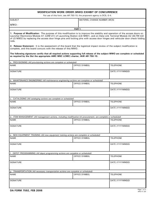 da Form 7592 fillable