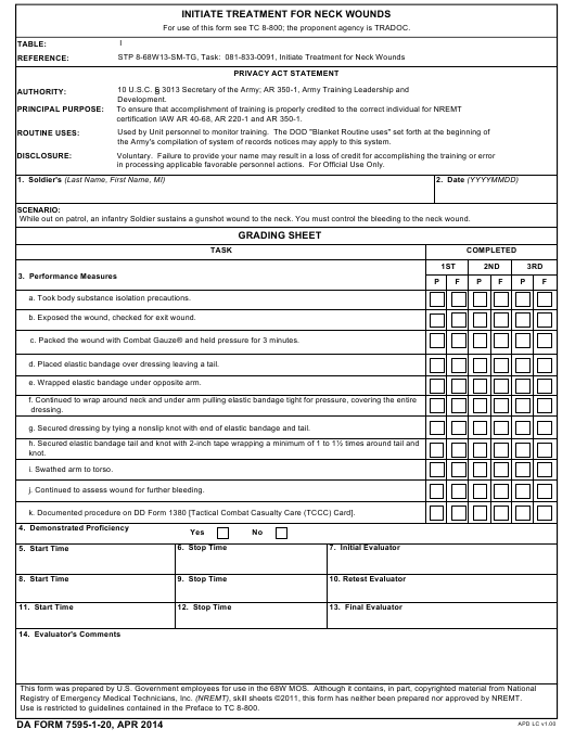 da Form 7595-1-20 fillable