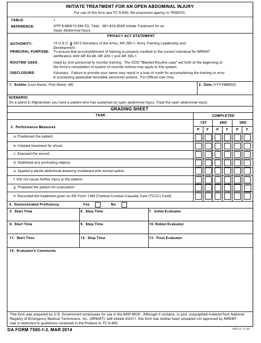 da Form 7595-1-3 fillable