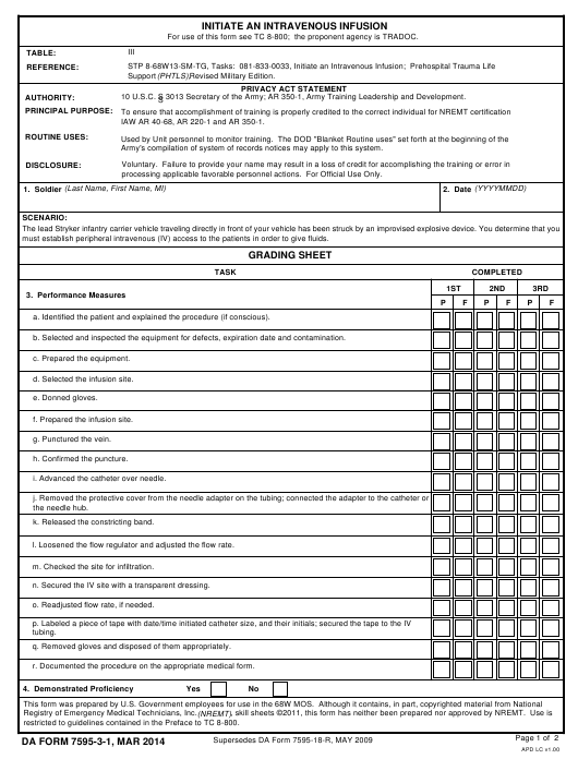 da Form 7595-3-1 fillable