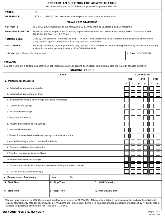 da Form 7595-3-5 fillable