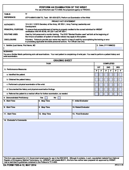 da Form 7595-4-12 fillable