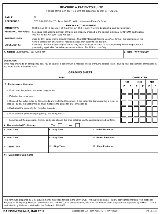 da Form 7595-4-2 fillable