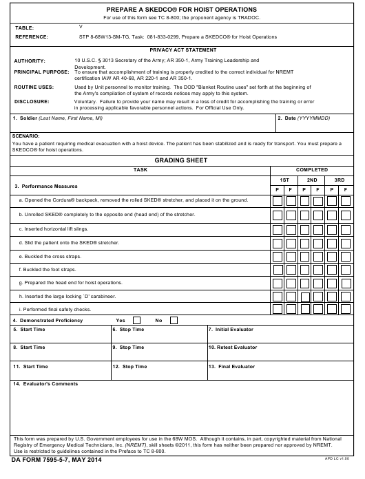 da Form 7595-5-7 fillable