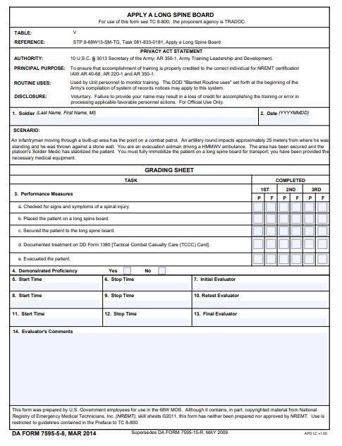 da Form 7595-5-8 fillable