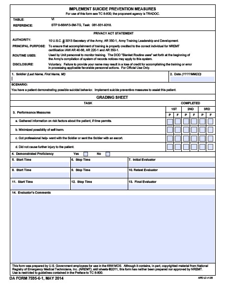 da Form 7595-6-1 fillable