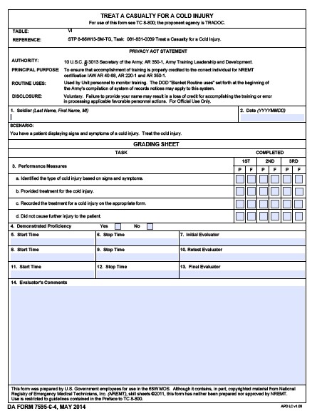 da Form 7595-6-4 fillable