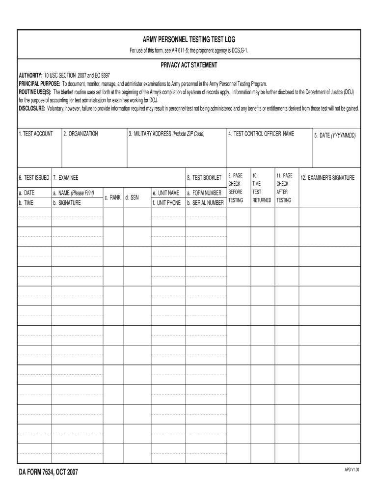 da Form 7634 fillable