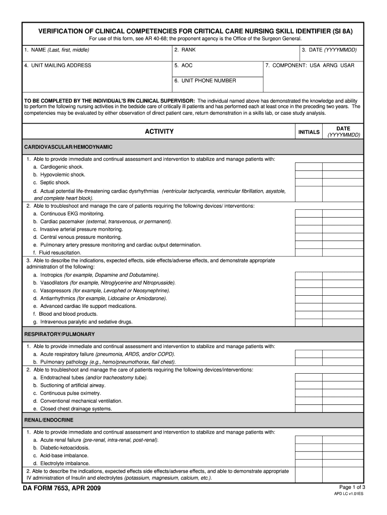 da Form 7653 fillable