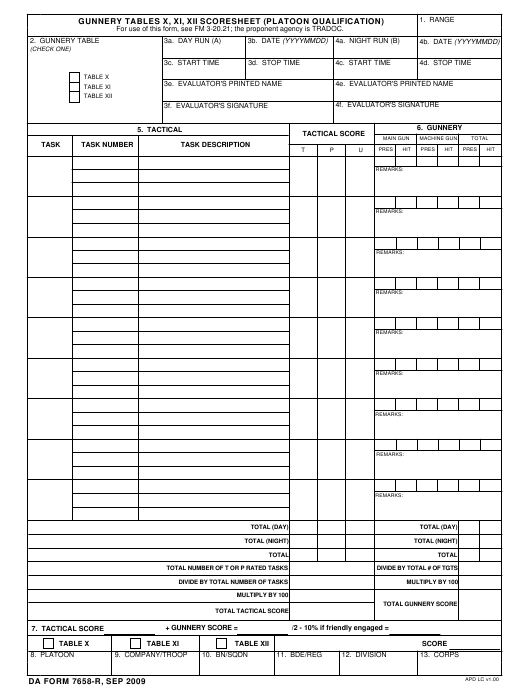 da Form 7658-R fillable