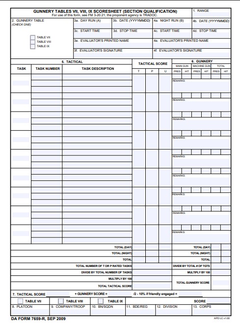 da Form 7659-R fillable