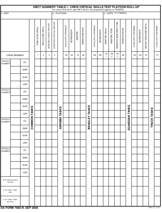 da Form 7660-R fillable