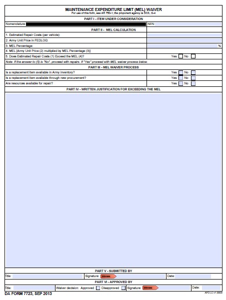 da Form 7723 fillable