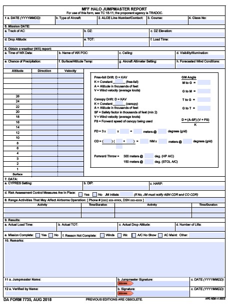 da Form 7735 fillable