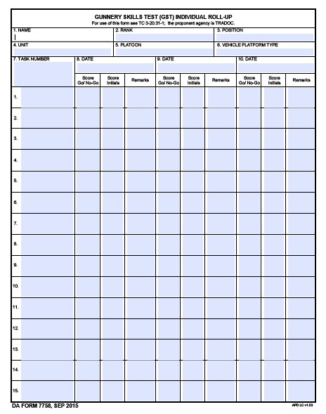 da Form 7758 fillable