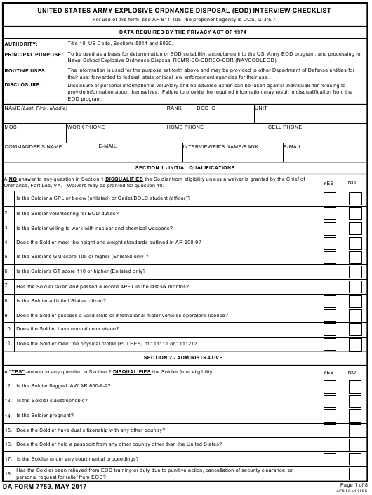 da Form 7759 fillable