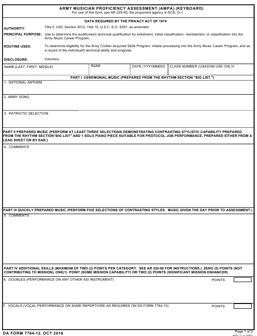 da Form 7764-12 fillable