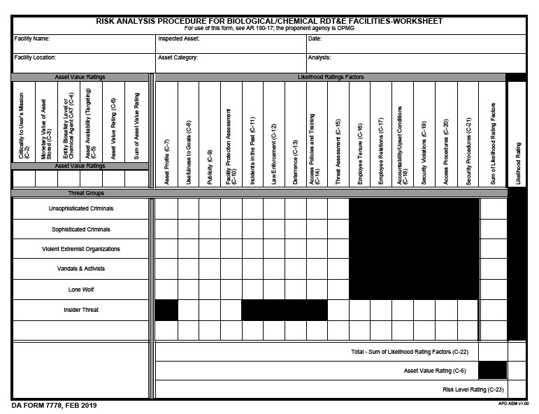 da Form 7778 fillable