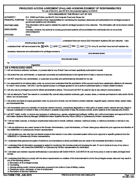 da Form 7789 fillable