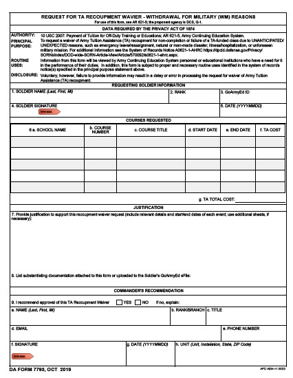 da Form 7793 fillable