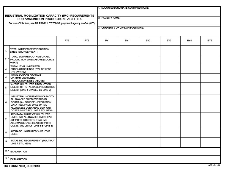 da Form 7803 fillable