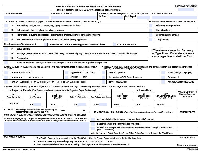 da Form 7847 fillable