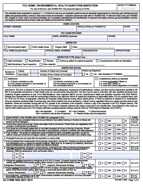 da Form 7849 fillable