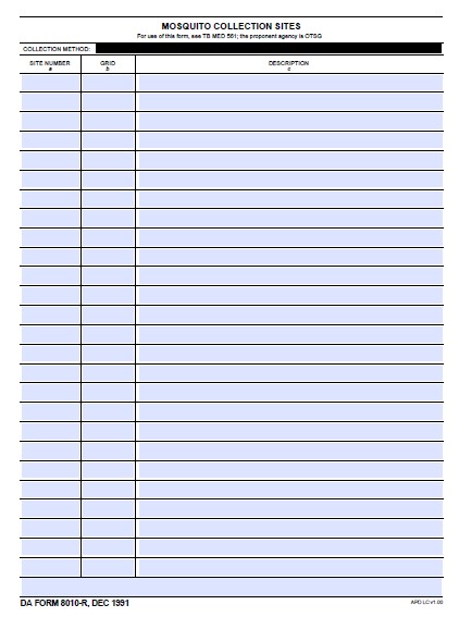 da Form 8010-R fillable